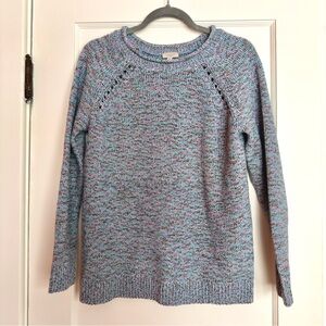 NWOT Talbots Petite Knit Sweater | Cozy Multicolor Roll Neck